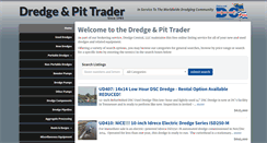 Desktop Screenshot of dredgeandpittrader.com